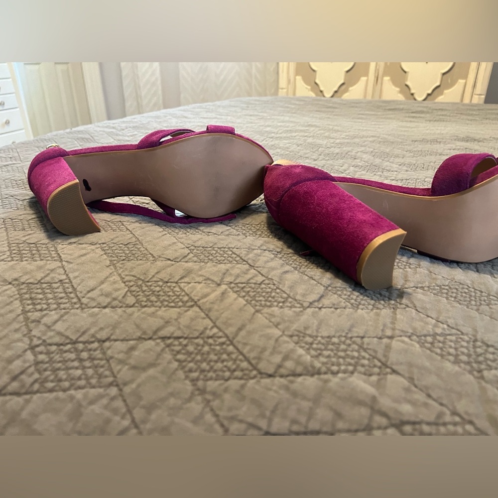 Steve Madden Fuchsia Block Heels - image 4